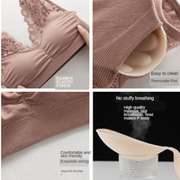 (35-100kg)Big Size Sexy koronki bezpłatny drut bielizna biustonosz Push-Up dla kobiet z Pad Kpop moda przytulne klatki piersiowej Wrap Undies hurtownie 6